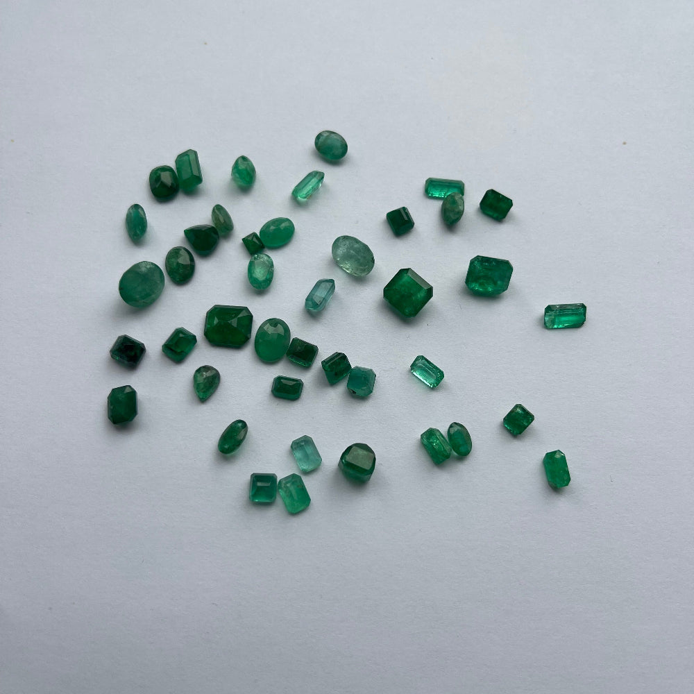 48.55ct Panjshir Emeralds