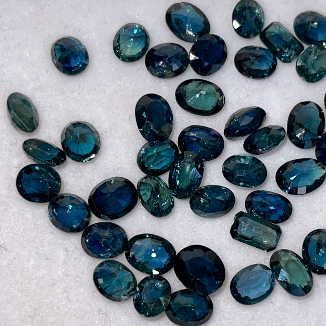 Fancy Bluish Sapphires – 33.15ct Batch
