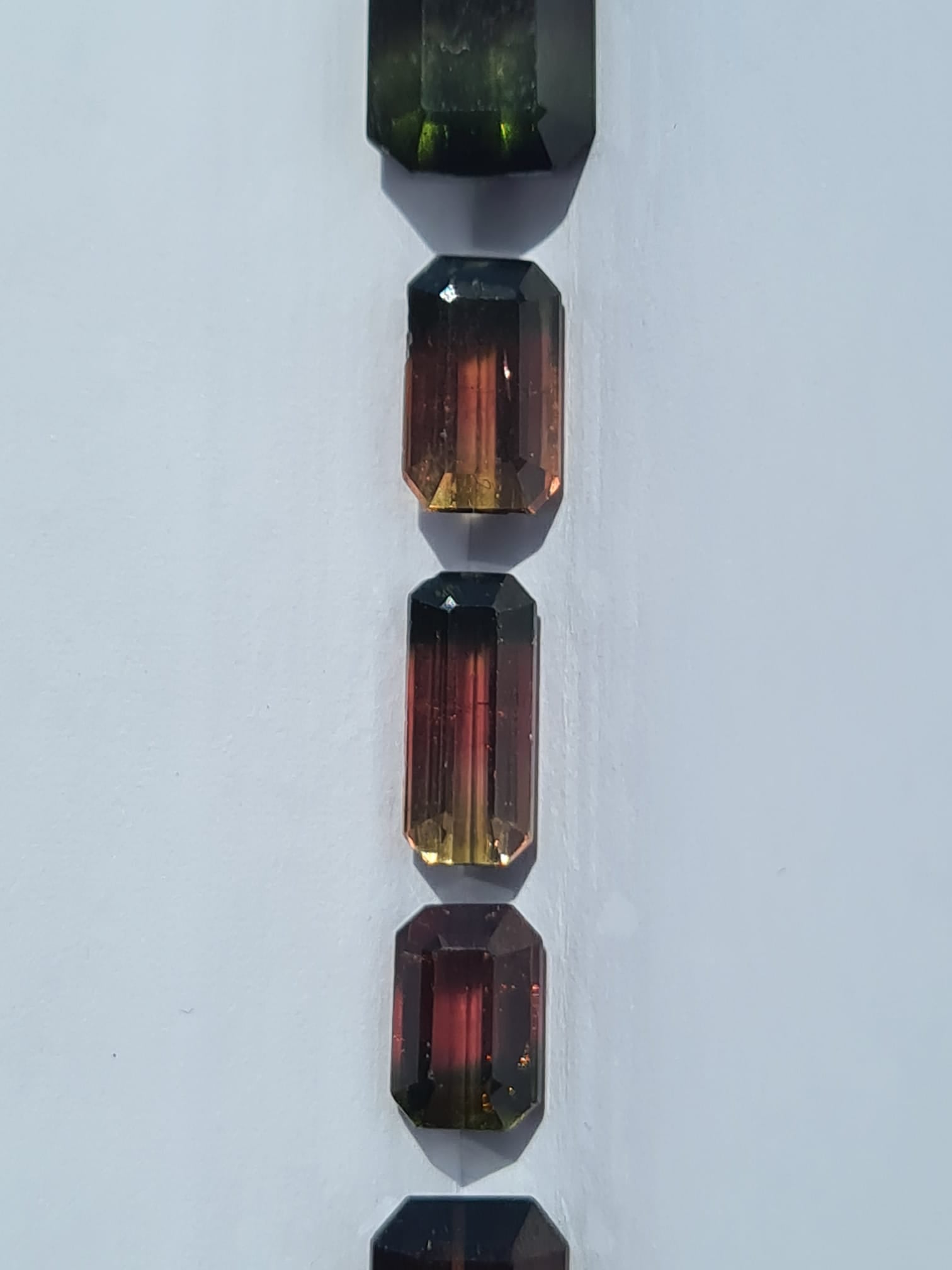 Very rare 23.15ct Bi-Color Tourmaline