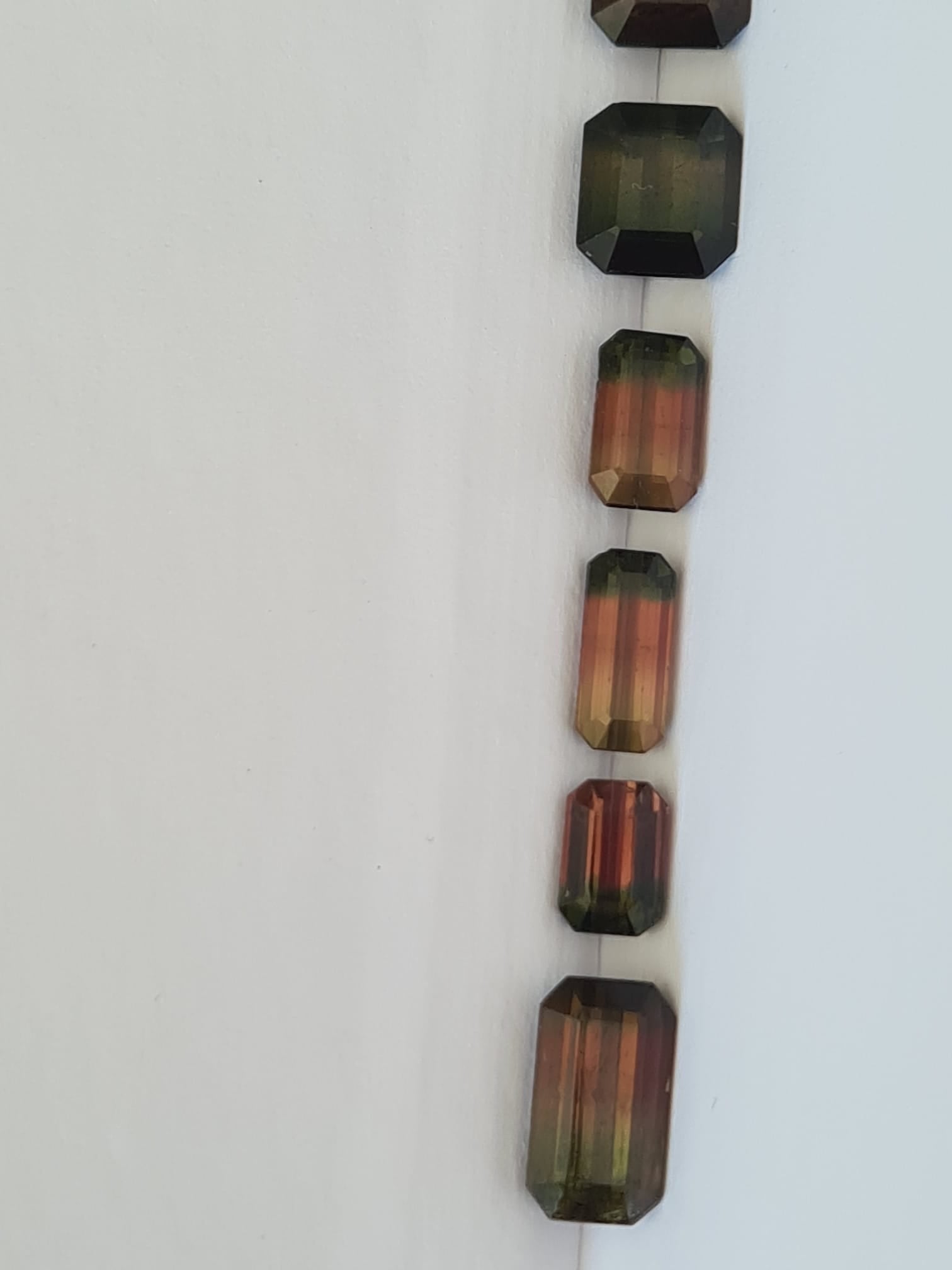 Very rare 23.15ct Bi-Color Tourmaline