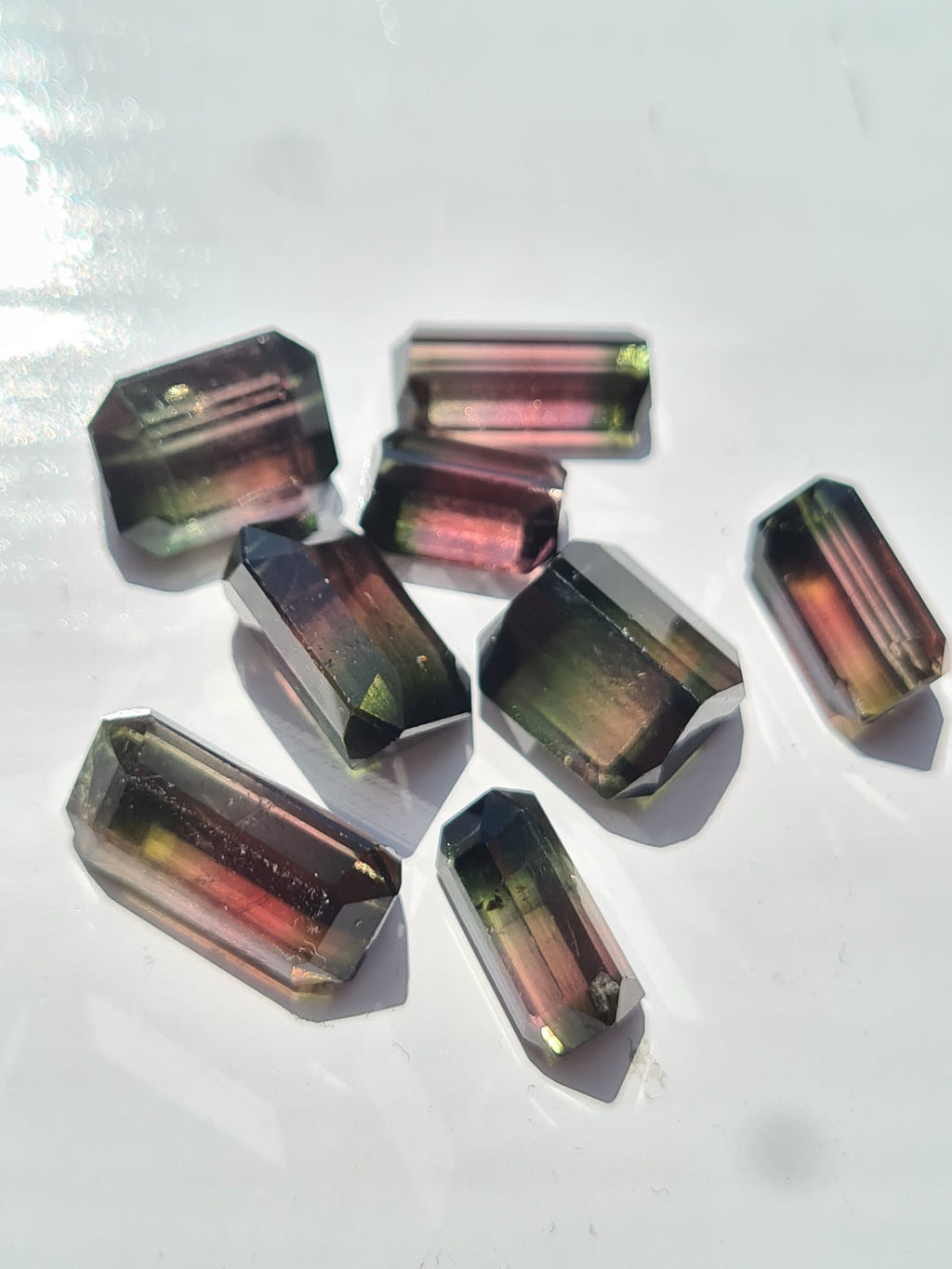 Very rare 23.15ct Bi-Color Tourmaline