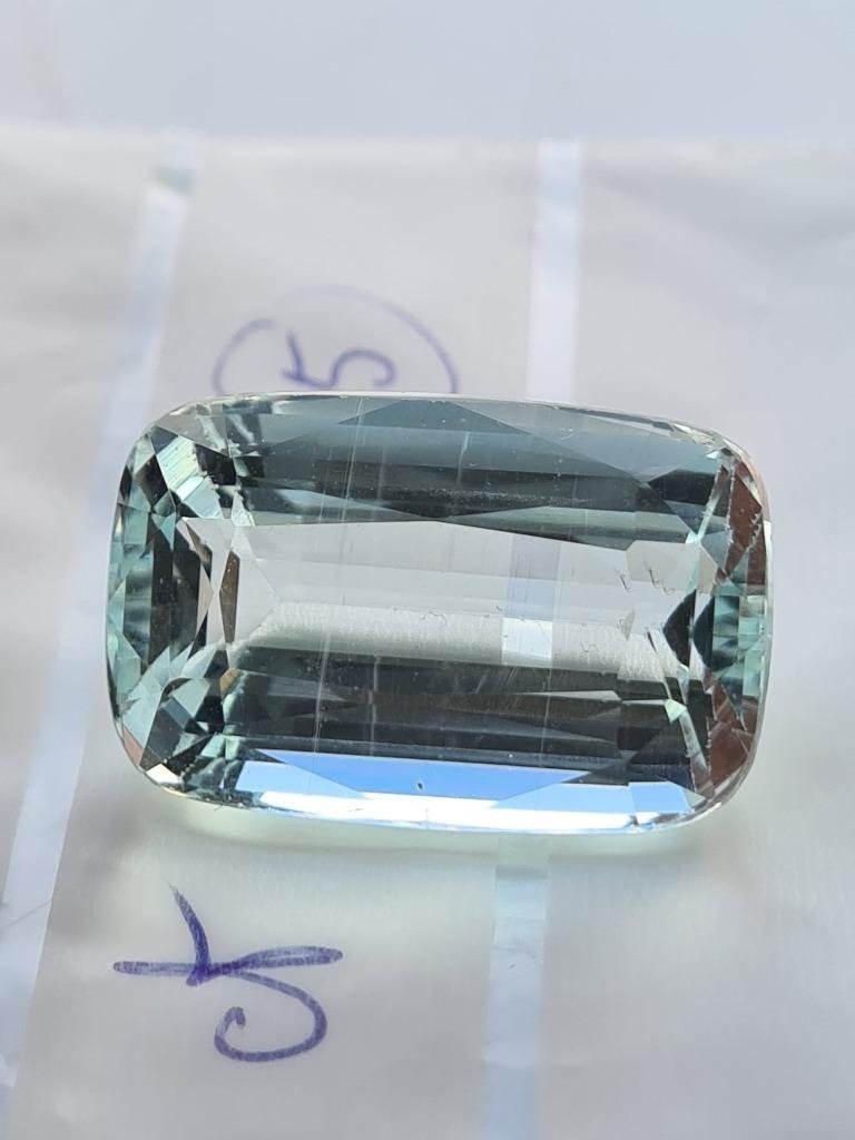 34.07ct Aquamarine Baguette Cut